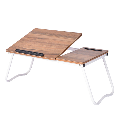 Laptop Desk Computer Table Adjustable Angle Folding Laptop Notebook Stand Tray Table Desk Foldable with Slot For Bed Sofa