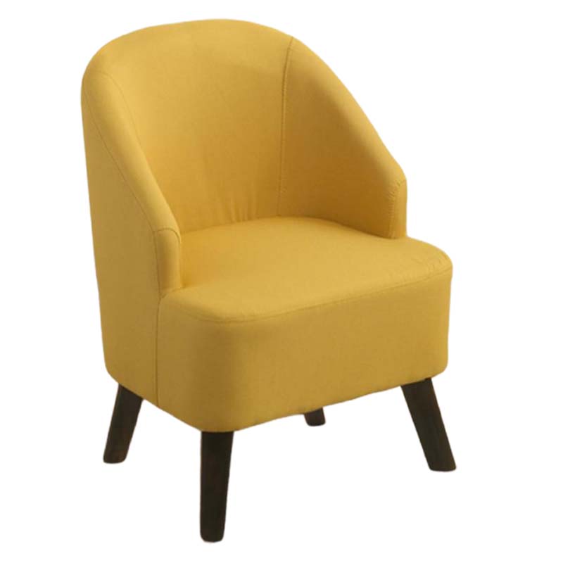 Nordic Small Apartment Single Sofa Mini Modern Minimalist Sofa Chair Fabric Balcony Bedroom Female Small Sofa Small