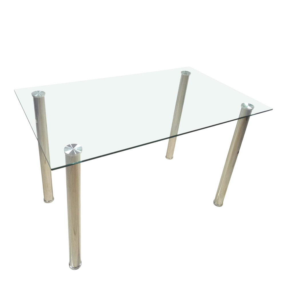 Dinning table set Tempered Glass Dining Table with 4pcs Chairs kitchen table glass table dining set furniture Shipping from US