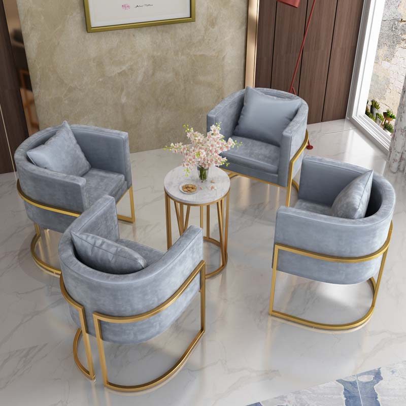 Simple Sofa Single Modern Personality Computer Nordic Fabric Sofa Living Room Lazy Pink Leisure Sofa Chair
